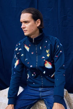 Veste de Sport Zapallal Difraccion Bleu Marine