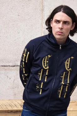 Veste de Sport Zapallal Gotico Bleu Marine