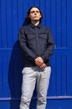 Veste Lobo Bleu marine