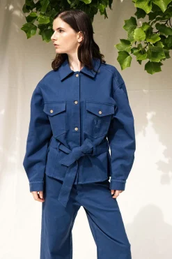 Veste Tena Bleue Méditerranée