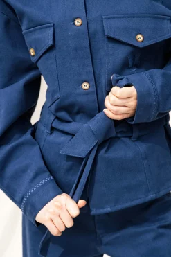 Veste Tena Bleue Méditerranée