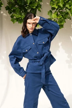 Veste Tena Bleue Méditerranée