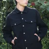 Veste-chemise Attis Noir