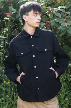 Veste-chemise Attis Noir