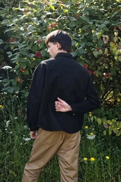 Veste-chemise Attis Noir