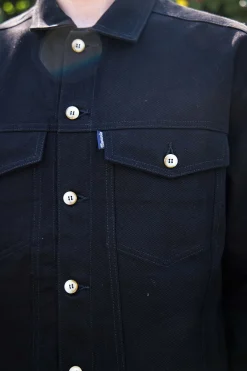 Veste-chemise Attis Noir